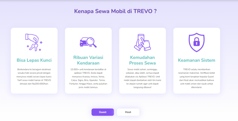 Yuk Simak Layanan Sewa Mobil Yang Nyaman Melalui Trevo